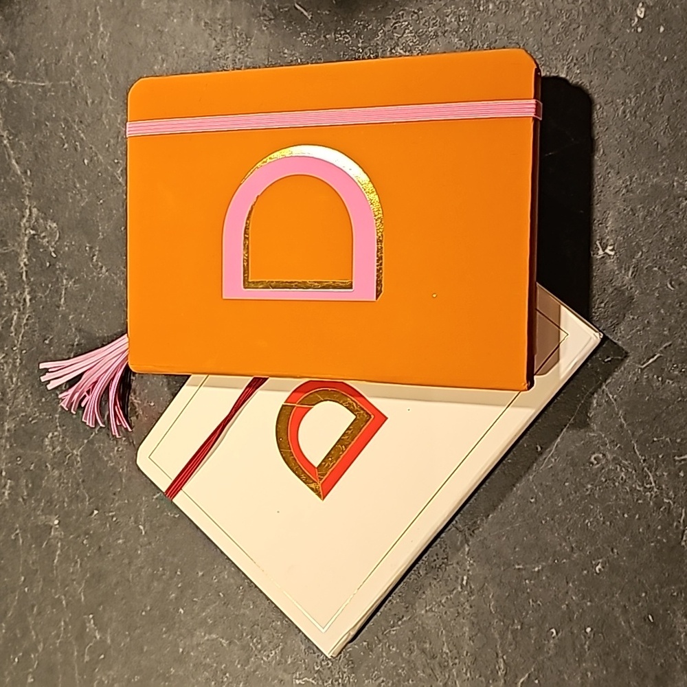 Set of 2 opalhouse letter D monogram journals